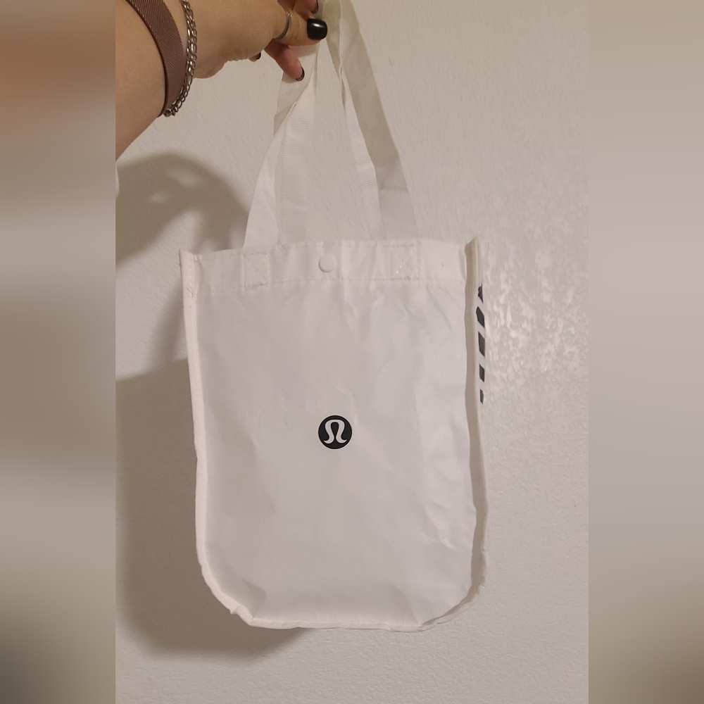lululemon athletica White Tote Bag